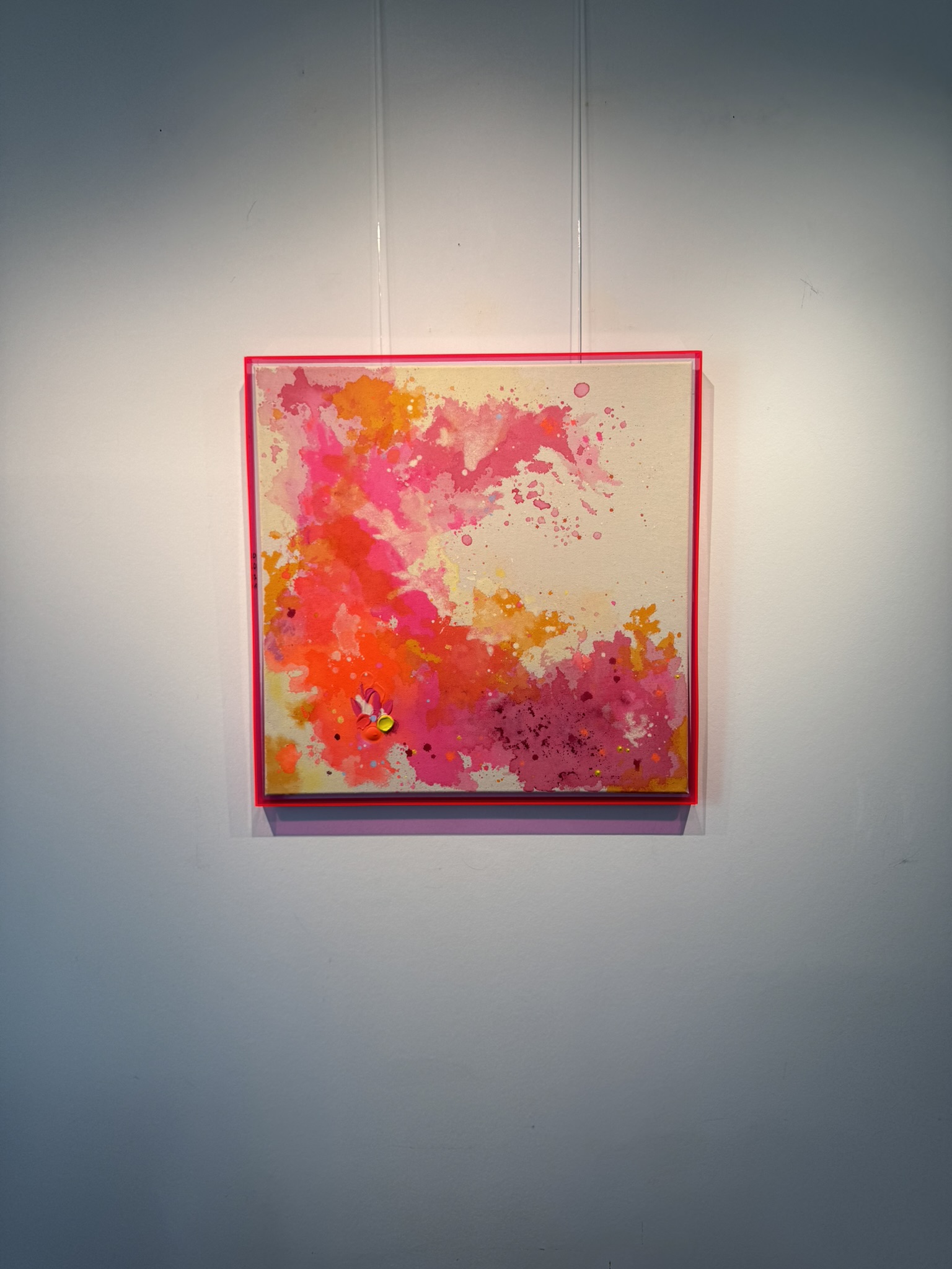 Akkorde - Schwebe, 2026, Acryl auf roher Baumwollleinwand, Ansicht 4